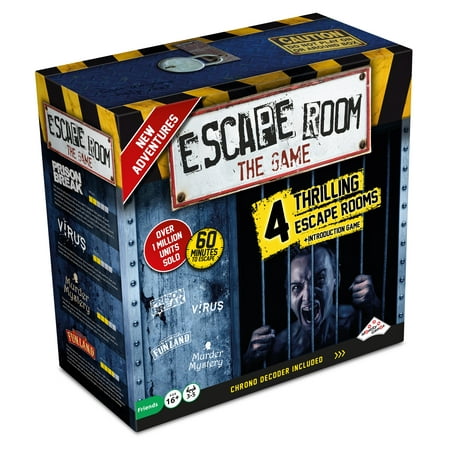Identity Games Escape Room The Game 2 with 4 Escape Rooms