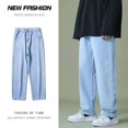 thumbnail image 4 of Men's Denim Wide-Leg Pants, 4 of 16