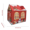 thumbnail image 4 of Cateissary Tienda de juegos navideña para niños, casa de juegos divertida para interiores y exteriores con puerta enrollable y ventanas, regalos para Kits de decoración para fiestas Cateissary HA038846-00, 4 of 6