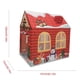thumbnail image 4 of Injueey Tienda de juegos navideña para niños, casa de juegos divertida para interiores y exteriores con puerta enrollable y ventanas, regalos para Kits de decoración para fiestas Injueey HA038846-00, 4 of 6