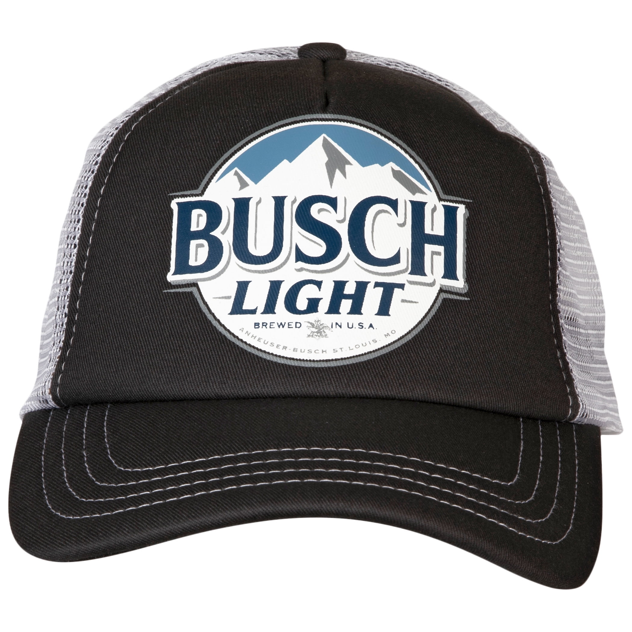 Busch Light Curved Brim Snapback Hat 