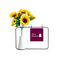 thumbnail image 1 of mas bell bless artificial sunflower vases bottle blessing card, 1 of 3