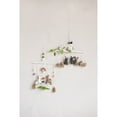 thumbnail image 2 of Creative Co-Op Wool Felt Mobile with Llamas, Alligator and Tassels, 2 of 3