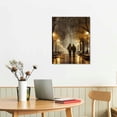 thumbnail image 2 of HENGT Designart PT8289-30-40 Couple Walking in Night Lights Landscape Photo Canvas Print, 16x20 inch, 2 of 4