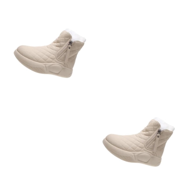 Sonducket Botas De Nieve Cálidas A Media Pantorrilla Para Mujer Actividades Al Aire Libre Las Botas De Invierno Antideslizantes Se Caracterizan Type9 NO9