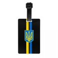 thumbnail image 1 of Custom Special Forces Of Ukraine Luggage Tag With Name Card Alpha Group Privacy Cover ID Label for Travel Bag Suitcase, 1 of 1