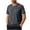 Grey, variant on Mens Casual Slim Fit Short Sleeve T-Shirts Soft Lightweight V-Neck/Crew-Neck Size Mens Tshirts(Grey,7XL)