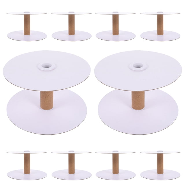 unbranded 10Ud Carretes De Hilo Multiusos Para Tejer Y Bordar Hogar Material Duradero Y Ligero