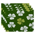 thumbnail image 2 of Simply Daisy 18" x 14" Lucky Holiday Floral Print Placemat, Set of 4, 2 of 3