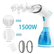 Steam Iron for Clothes Steamer, 1500W Handheld Garment Steamer Clothing Iron 280mL Big Capacity Upgraded Version