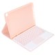 thumbnail image 2 of Funda para teclado Teclados inalámbricos táctiles redondos de 10 pulgadas con funda de silicona para tableta IOS/Air10.5/Pro10.5, 2 of 8