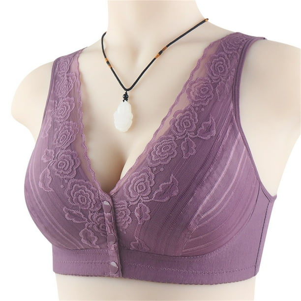 WILLBEST Brasieres De Mujer Sujetador De Encaje Para Mujer, Color Sólido, Sexy, De Moda, Ropa Interior Fruncida