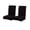 🥑 Black_Hot#1458, variant on Set of 2 Dining Chair Covers Thick JacquardPolyester Slipcovers, Elastic Retractable Full Wrap, Dirt Resistant, Machine Washable, Multi Color