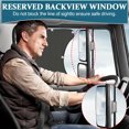 thumbnail image 4 of Redempat Black Drive Safely With Clear View Flexible Installation Suitable For Most Cars. And Sunshade Can Black {2-pack}, 4 of 6