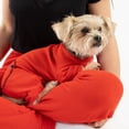 thumbnail image 3 of Thermal Dog Pajama - Red, 3 of 5
