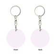 thumbnail image 2 of Naloa Kawaii Cat Paw Print Round Keychain Keychain Key Ring, Key Tag, Key Chain Bulk for Gift Accessories (Round), 2 of 7