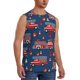 thumbnail image 2 of Balery Fire Truck 1 Camisetas sin mangas para hombre, absorbe la humedad y protege contra el mal olor.-3X-Large, 2 of 7