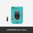 thumbnail image 4 of Mouse Logitech M190 Rojo, 4 of 4