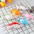thumbnail image 3 of 5pcs Plush Little Dolphin Pendant Plush Small Dolphin Decor Pendant for Key Bag Phone (Random Color), 3 of 8