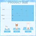 thumbnail image 4 of Summer Pet Cooling Mat - Cat Dog Cushion Pad Sleeping Cool Sharks Comfortable Soft for Pets Kids and Adults (Grey Shark, S), 4 of 5