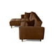 thumbnail image 5 of Sofá Cama Reversible Makora Sala Modular De Lino Chocolate Modelo Baily, 5 of 8