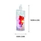 thumbnail image 3 of Luz nocturna LED rosa con efecto de llama parpadeante | Vela electrónica sin llama para decorar el dormitorio | Decoración romántica en forma de corazón para niñas, 3 of 3