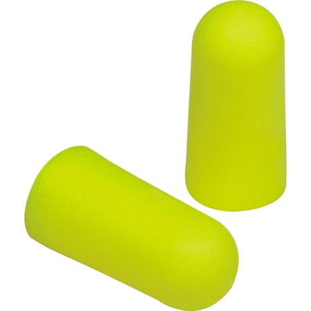 3M™ E-A-Rsoft™ Yellow Neons™ Earplugs 312-1250, Uncorded, Poly Bag
