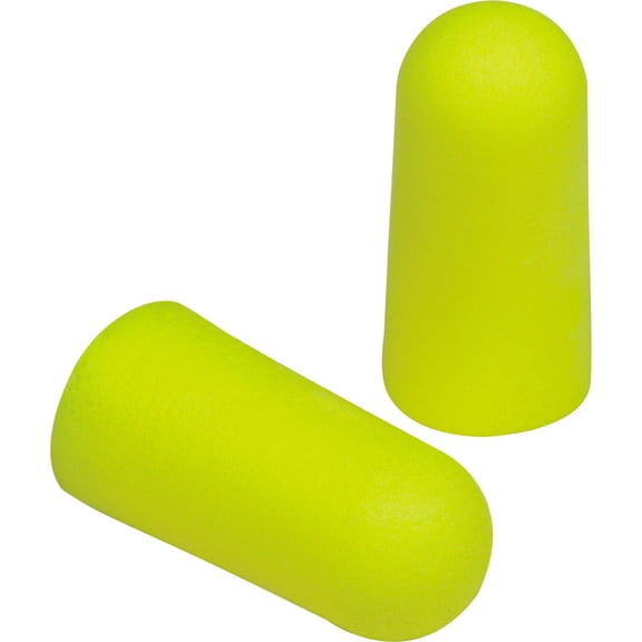 3M™ E-A-Rsoft™ Yellow Neons™ Earplugs 312-1250, Uncorded, Poly Bag