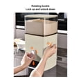 thumbnail image 4 of Rice Dispenser 13.2lb Capacity Dry Food Storage Container with Measuring Cup Airtight Structure, Visualized Design, for Kitchen Flour Sugar, 4 of 7