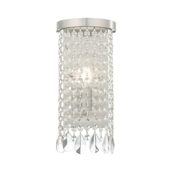 Livex Lighting - Elizabeth - 1 Light ADA Wall Sconce in Glam Style - 6 Inches