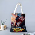 thumbnail image 2 of Henry Danger Bolso de tela con estampado de lienzo para mujer, bolsa de compras reutilizable y estética, con cremallera interior, regalo para mujer,38*45cm., 2 of 6