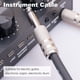 thumbnail image 3 of 2X Cable para Instrumentos de Guitarra Cable para Guitarra Eléctrica Cable de Conexión con Conector Mono de 6,35 mm para Dispositivo de Audio de , 3 Metros, 3 of 7