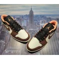 thumbnail image 1 of Ni - ke Ni - ke Air Jordan 1 Low SE Mocha Light Chocolate Mens Size 15 DC6991 200 New, 1 of 5