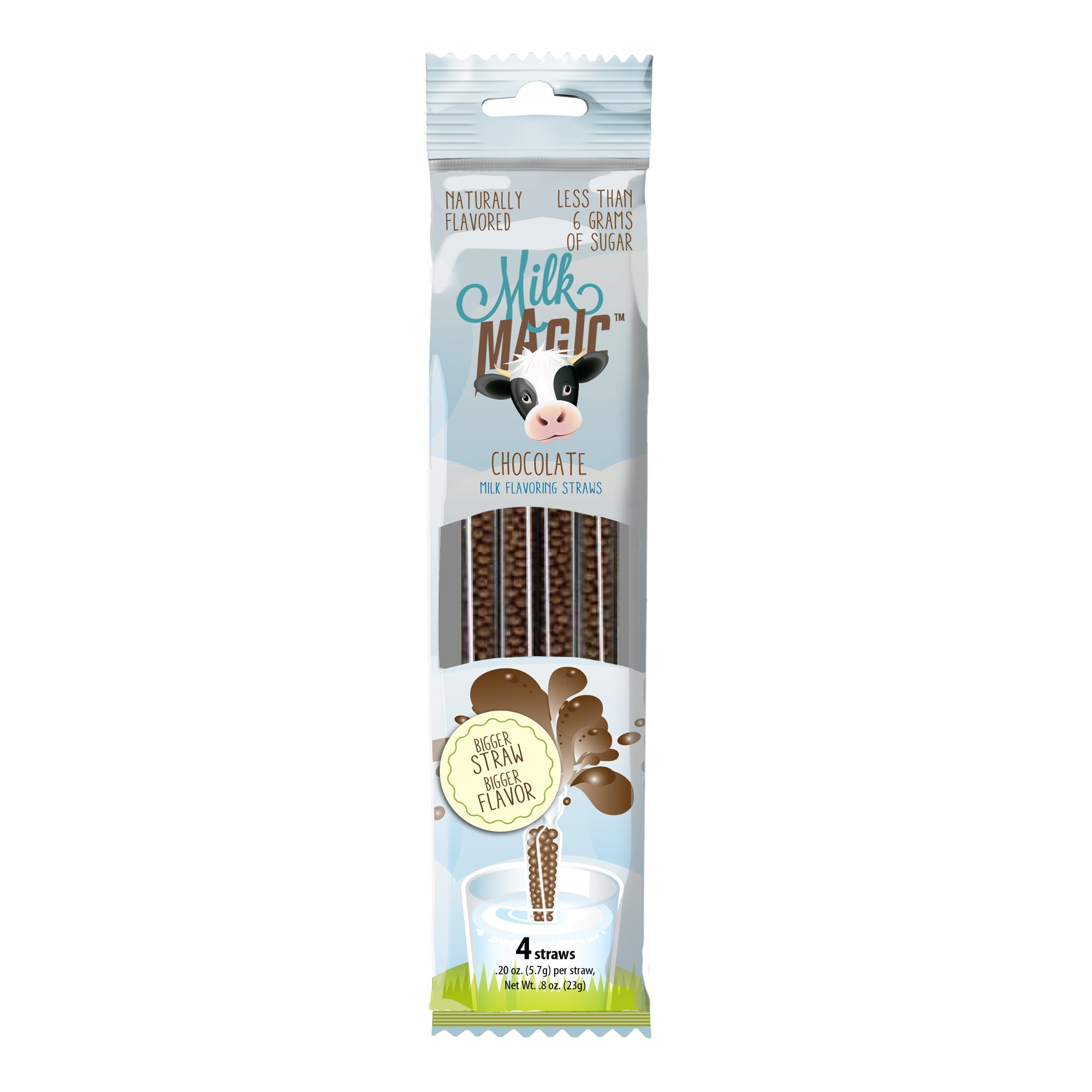 Got Milk? Magic Milk Chocolate Flavoring Straws, 0.18 Oz., 4 Count