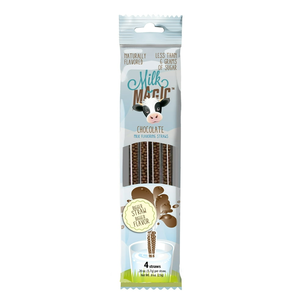 Magic Milk Chocolate Flavoring Straws, 0.18 Oz., 4 Count
