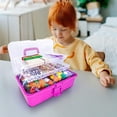 thumbnail image 3 of Arts and Crafts Kit for Kids Ages 2-4 Kids Art Set Craft Kits, DIY Tote Box Children’s Gift Set with Complete Art Supplies for Toddler Creative Play, 3 of 8