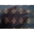 thumbnail image 4 of oneOone Cotton Silk Fabric Chevron & Tree Block Printed Craft Fabric BTY 42 Inch Wide, 4 of 4