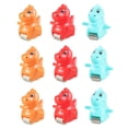 thumbnail image 3 of Accesorios de juguete para montaña rusa, pistas eléctricas, piezas de juego, adorables, reemplazables, para escalar 9 piezas de dinosaurio, 3 of 9