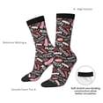 thumbnail image 4 of Bingfone Compression Socks for Women and Men Long Socks for Running Athletic Cycling Nurse- Various Languages Mother, 4 of 6