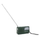 thumbnail image 5 of Linterna de radio de emergencia Bling Bling de plástico con carga solar y manivela, 5 of 14