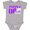 AC-Heather Grey, variant on Inktastic Purple Up Epilepsy Boys or Girls Baby Bodysuit