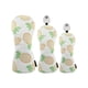 thumbnail image 3 of 3 fundas para palos de golf, de madera, con diseño de piña blanco, 3 of 9