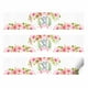 thumbnail image 2 of Envoltorios impermeables para botellas de agua con diseño de elefante, dalia rosa acuarela, "Es una niña", 20 etiquetas envolventes de 4,45 x 21,56 cm, de AmandaCreation, 2 of 4