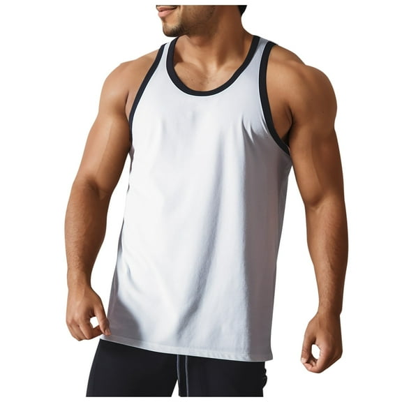 uikmnh Fall Sweater New Fitness Vest Sleeveless I Shirt for Men's Outdoor Running and Leisure Sports