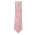 thumbnail image 2 of Jacob Alexander Boys' Prep Floral Regular Self-Tie Cotton Neck Tie - Dusty Rose, 2 of 7
