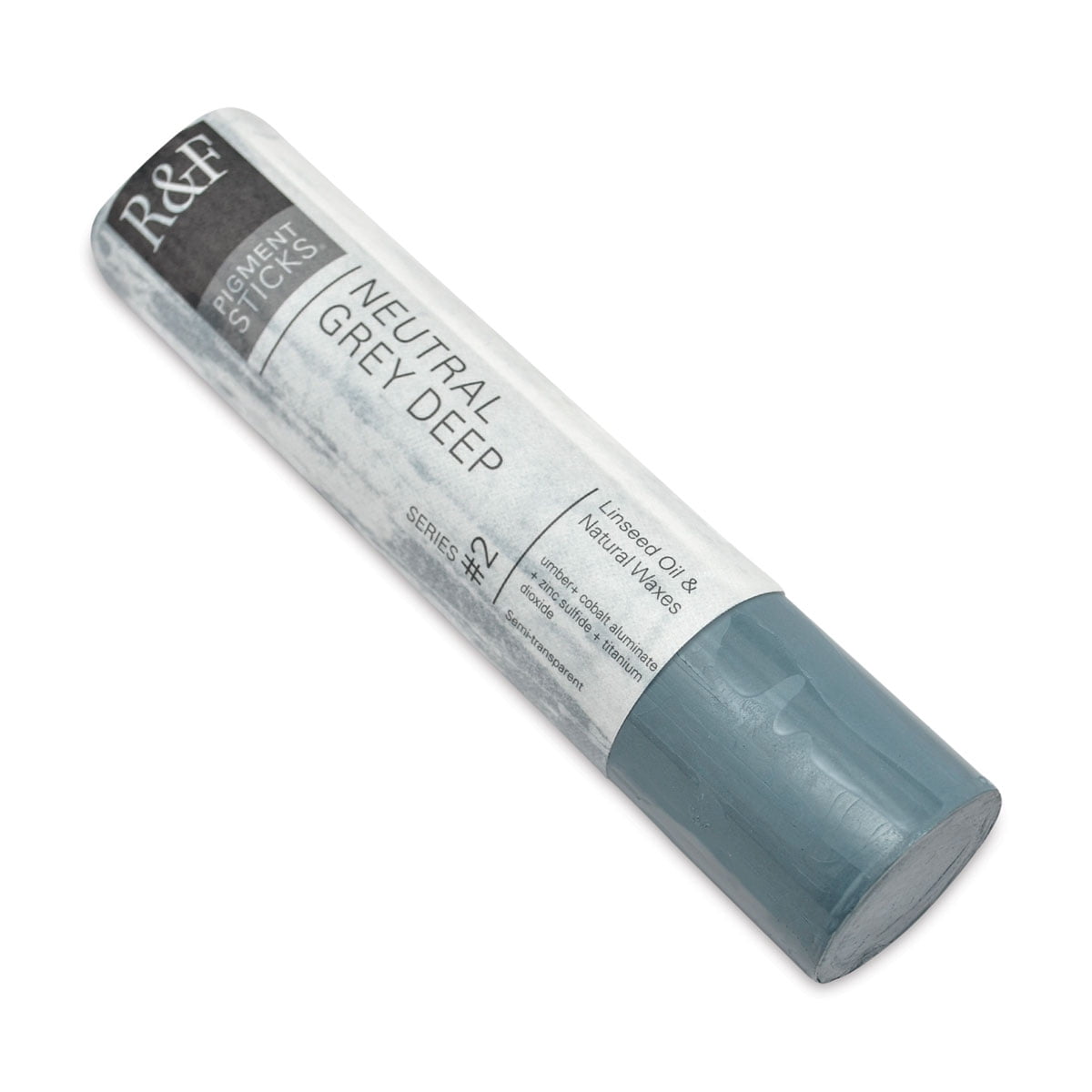 R&F Handmade Paints 222C Oil Pigment Stick 188ml Neutral Grey Deep