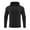 Black, variant on ZUKMRJPC Men Full Zip Athletic Jacket Slim Fit Quick Dry Fleece Lined Warm Hoodies Casual Lightweight Outdoor Athletic Running Jacket