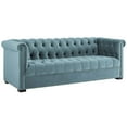 thumbnail image 2 of Modway Heritage Upholstered Velvet Sofa, 2 of 4