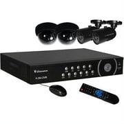 Clover 4 Channel 500gb Dvr / 4 Camera Sy