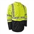 thumbnail image 3 of Radians SJ03-3SGR Type R Class 3 Ripstop Quilted Wind Shirt, Medium, Green, 3 of 4